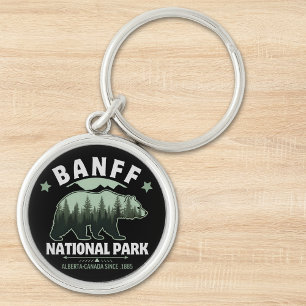 Banff National Park – Bear in the Canadian Rockies Keychain