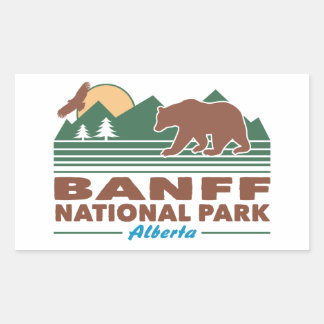 Banff National Park Bear Sticker