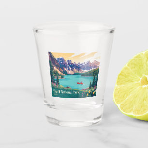 Banff National Park Canada Shot Glass