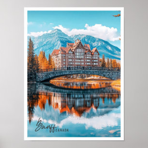 Banff National Park Canada the beautiful place Poster