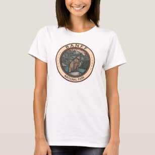 Banff National Park Canada Travel Emblem Vintage T-Shirt