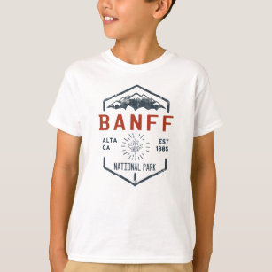 Banff National Park Canada Vintage Distressed  T-Shirt