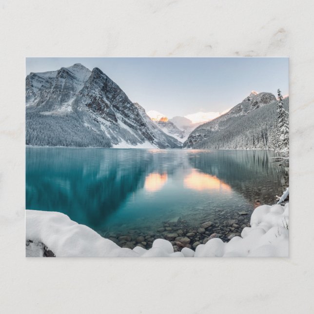 Banff National Park, Canada Winter Scene  Postcard (Front)