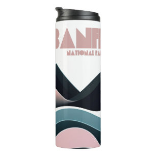 Banff National Park Colored Hills Thermal Tumbler