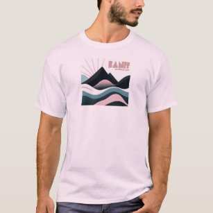Banff National Park Coloured Hills T-Shirt
