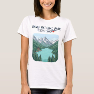 Banff National Park Cute Landscape Colorful Lake T-Shirt