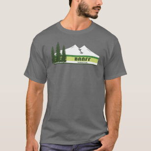 Banff National Park Green Stripes T-Shirt