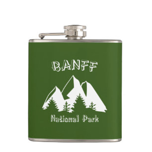 Banff National Park Hip Flask