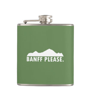 Banff National Park Hip Flask