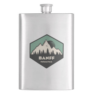 Banff National Park Hip Flask