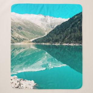 BANFF NATIONAL PARK ICELAND SHERPA BLANKET
