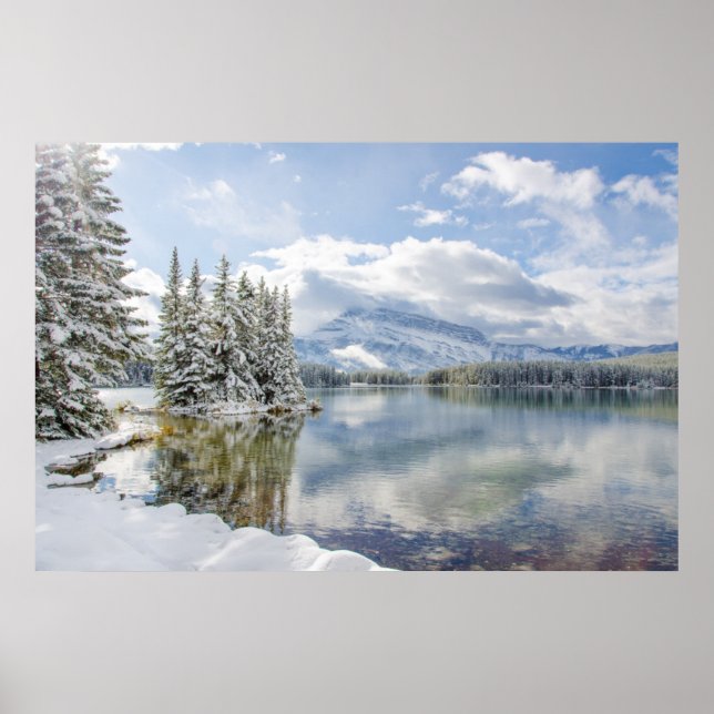 Banff National Park in Winter Poster (Front)