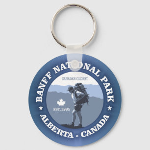 Banff National Park Keychain
