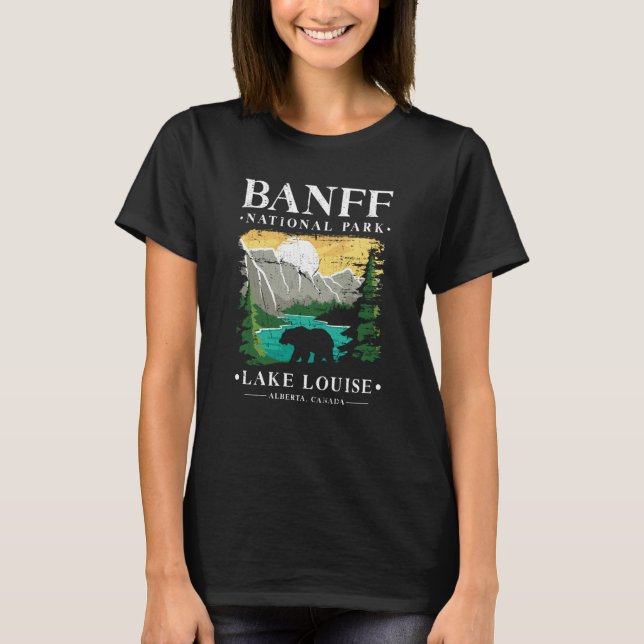 Banff National Park Lake Louise Alberta Canada Tou T-Shirt (Front)