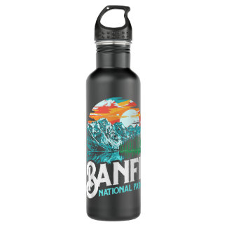Banff National Park Lake Louise Canada Vintage Gra 710 Ml Water Bottle