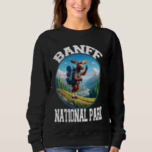 Banff National Park Lake Louise Hiking Camping Can Sweatshirt