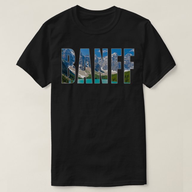 Banff National Park Lake Louise T-Shirt (Design Front)
