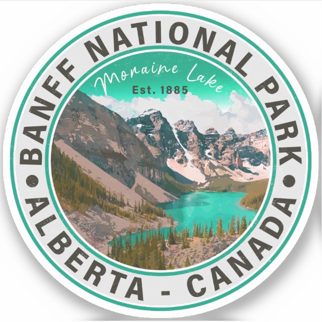 Banff National Park Moraine Lake Alberta Canada (Front)