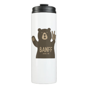 Banff National Park Peace Bear Thermal Tumbler