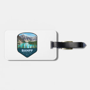 Banff National Park Shield Luggage Tag