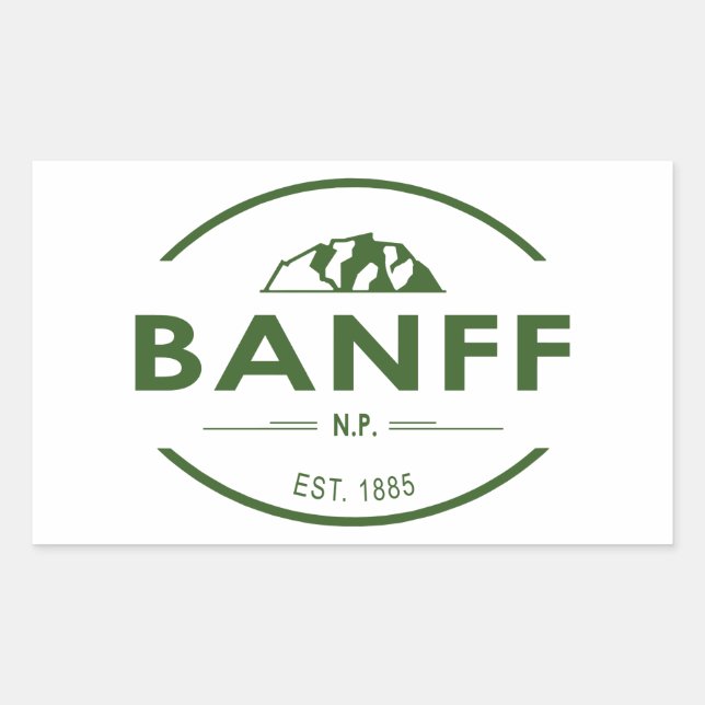 Banff National Park Sticker (Front)
