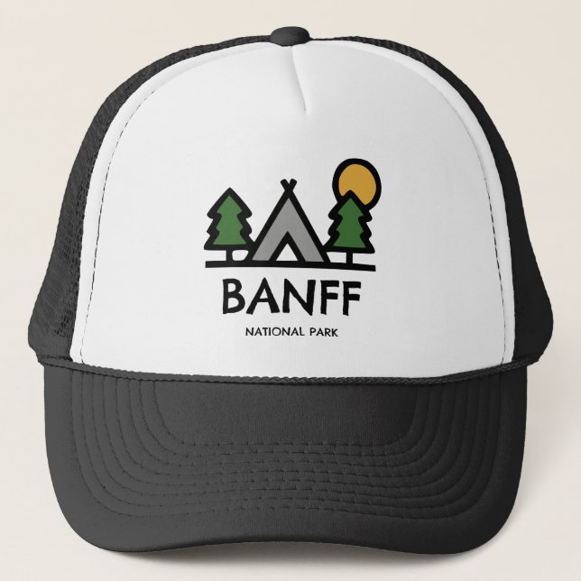 Banff National Park Trucker Hat (Front)