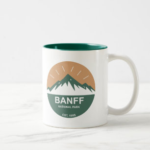 Banff National Park Two-Tone Coffee Mug