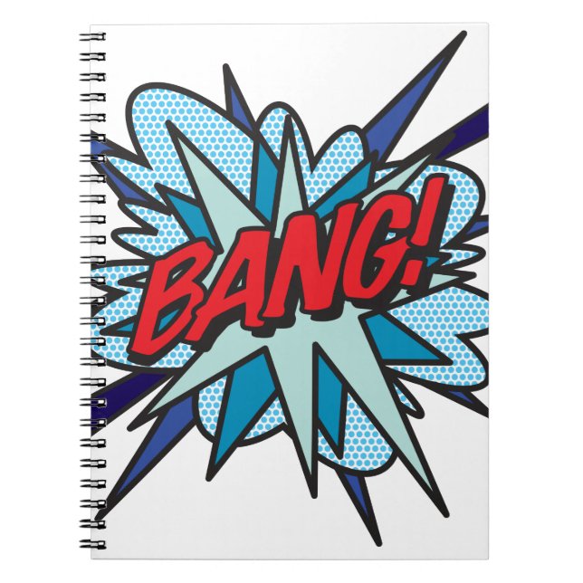 BANG Fun Retro Comic Book Pop Art (Front)