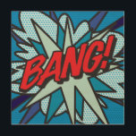 BANG Fun Retro Comic Book Pop Art<br><div class="desc">A fun,  cool and trendy retro comic book pop art-inspired design that puts the wham,  zap,  pow into your day. The perfect gift for superheroes,  your friends,  family or as a treat to yourself. Designed by ComicBookPop© at www.zazzle.com/comicbookpop*</div>