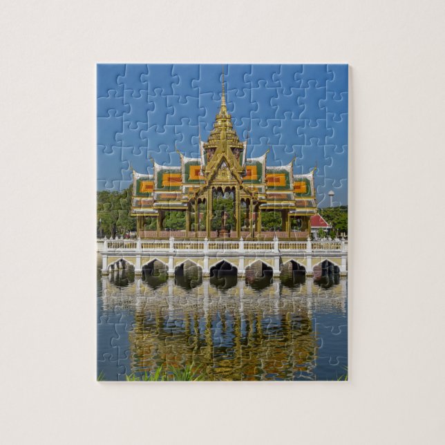 Bang Pa-In Royal Palace Jigsaw Puzzle (Vertical)