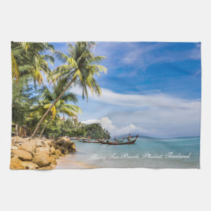 Bang Tao Beach, Phuket, Thailand Kitchen Towel
