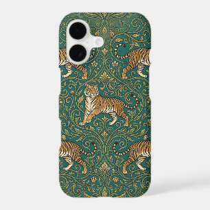 Bangal Tiger Art Nouveau iPhone 17 Case