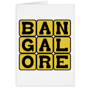 Bangalore, Bengaluru, Ville en Inde