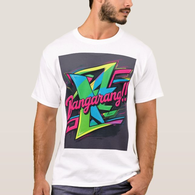 Bangarang ! T-shirt urbain Rebel (Devant)