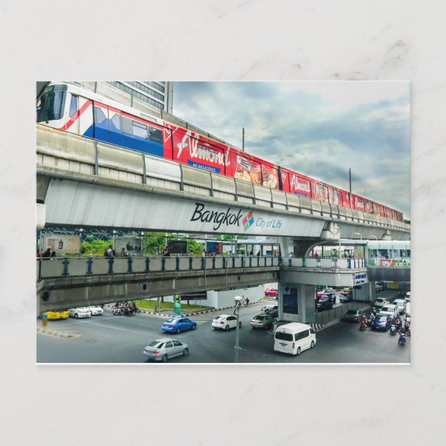 Bangkok City of Life Postcard (Front)
