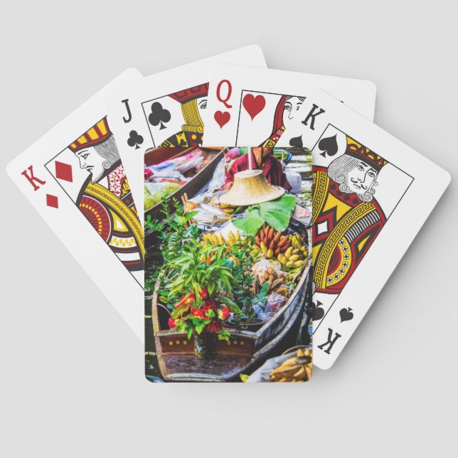 Bangkok | Floating Market Playing Cards (Back)