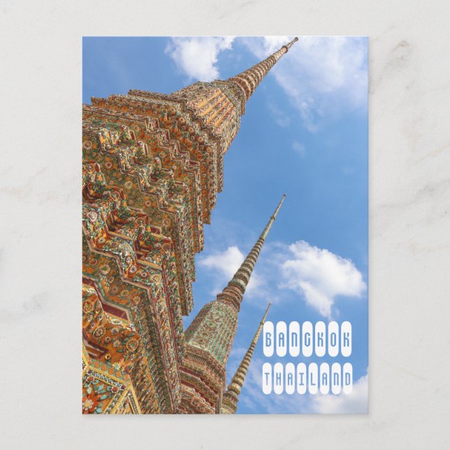 Bangkok in Thailand Holiday Postcard (Front)
