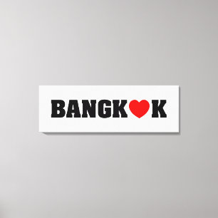 BANGKOK LOVE CANVAS PRINT