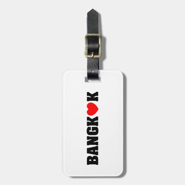 BANGKOK LOVE LUGGAGE TAG (Front Vertical)