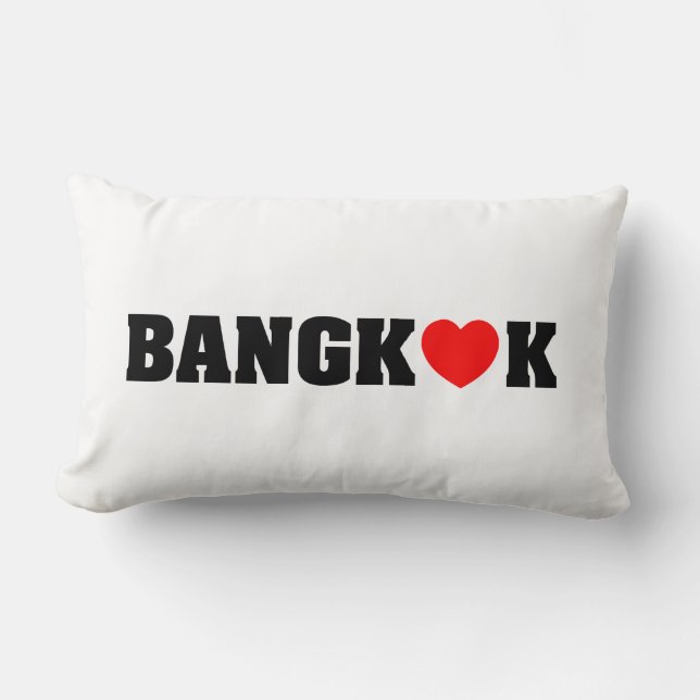 BANGKOK LOVE LUMBAR PILLOW (Front)