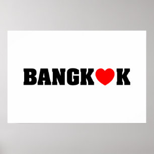 BANGKOK LOVE POSTER