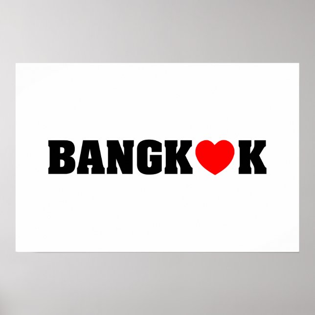 BANGKOK LOVE POSTER (Front)