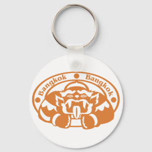 Bangkok Stamp Keychain