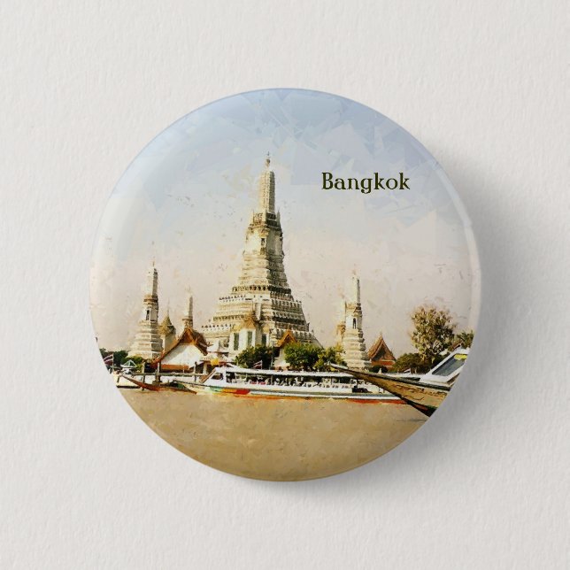 Bangkok, Thailand 2 Inch Round Button (Front)