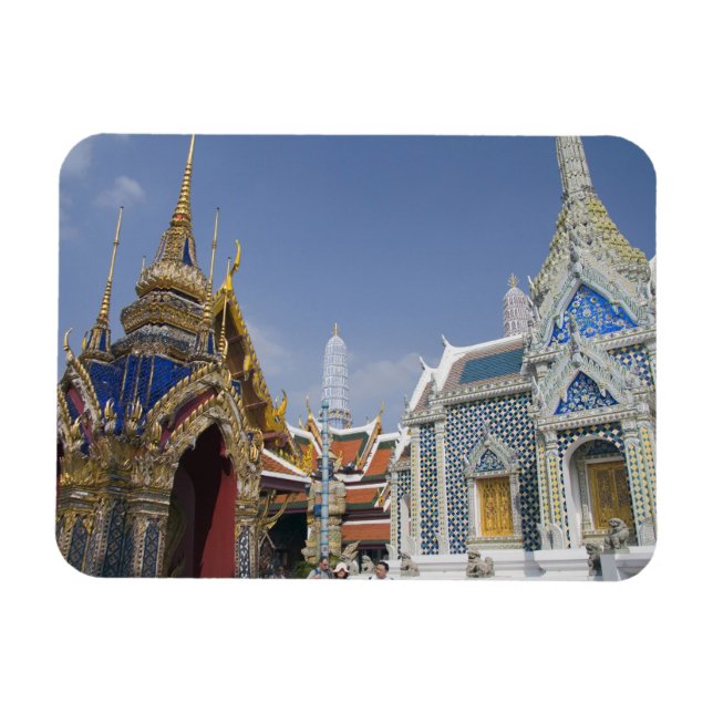 Bangkok, Thailand. Bangkok's Grand Palace Magnet (Horizontal)