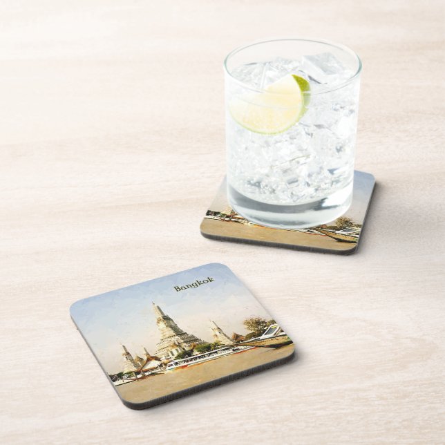 Bangkok, Thailand Coaster (Right Side)