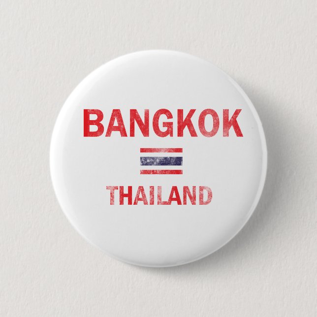 Bangkok Thailand designs 2 Inch Round Button (Front)