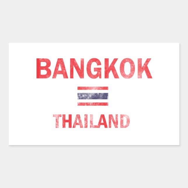 Bangkok Thailand designs Sticker (Front)
