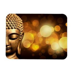Bangkok, Thailand Gold Buddha Magnet