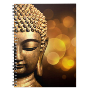 Bangkok, Thailand   Gold Buddha Notebook